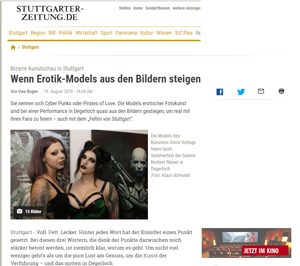 Ines Witka in der Stuttgarter Zeitung