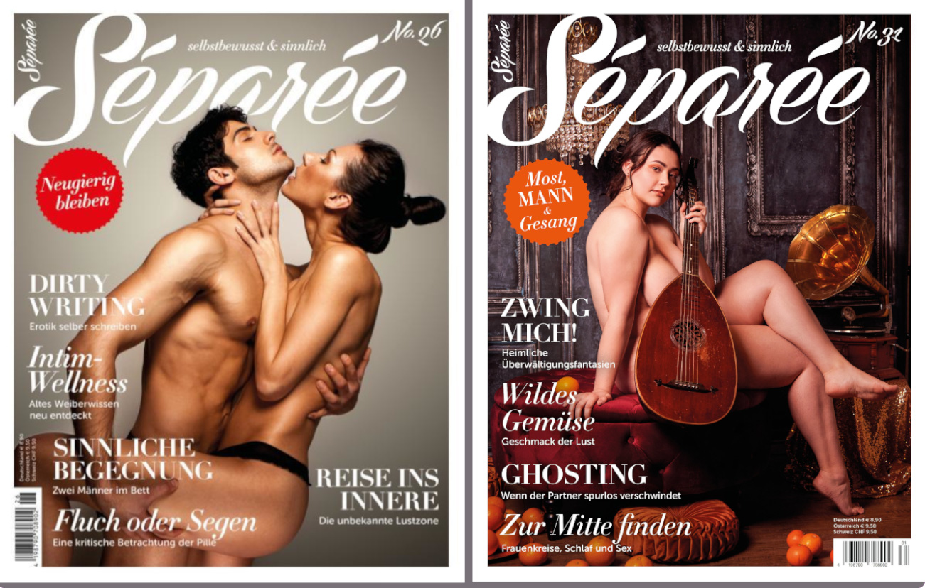 Artikel in der Séparée - Hochglanz Erotik Magazin für selbstbewusste Frauen