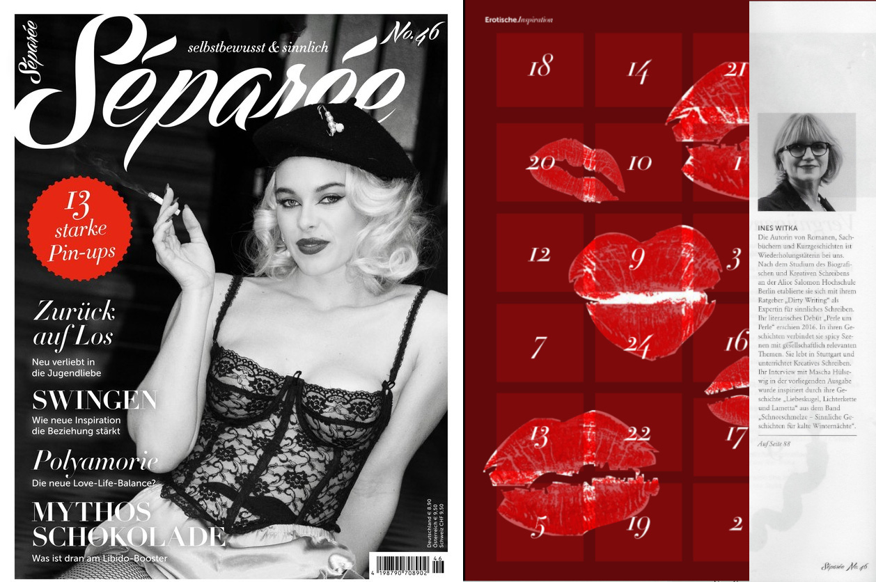 Artikel in der Séparée - Hochglanz Erotik Magazin für selbstbewusste Frauen Artikel in der Séparée - Hochglanz Erotik Magazin für selbstbewusste Frauen
